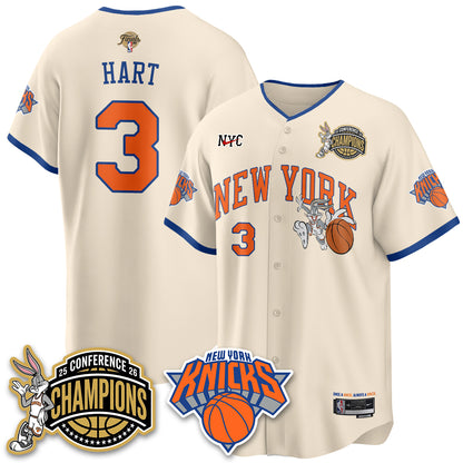 NYK 2026 NBA Finals x Bunny Vapor Jersey V2- Stitched