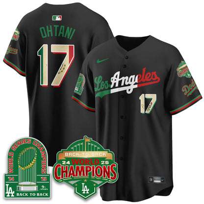 LAD Mexico Vapor Limited Jersey - 9x & B2B Champs - All Stitched