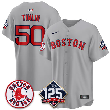 BOS 125th Anniversary Patch Vapor Jersey - Stitched