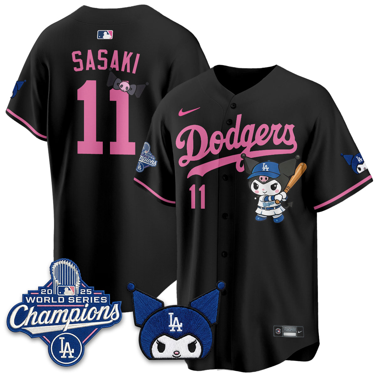 LAD Kuromi Edition Vapor Jersey - Stitched (2)