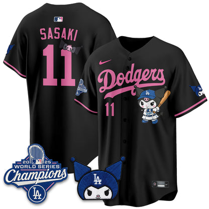 LAD Kuromi Edition Vapor Jersey - Stitched (2)