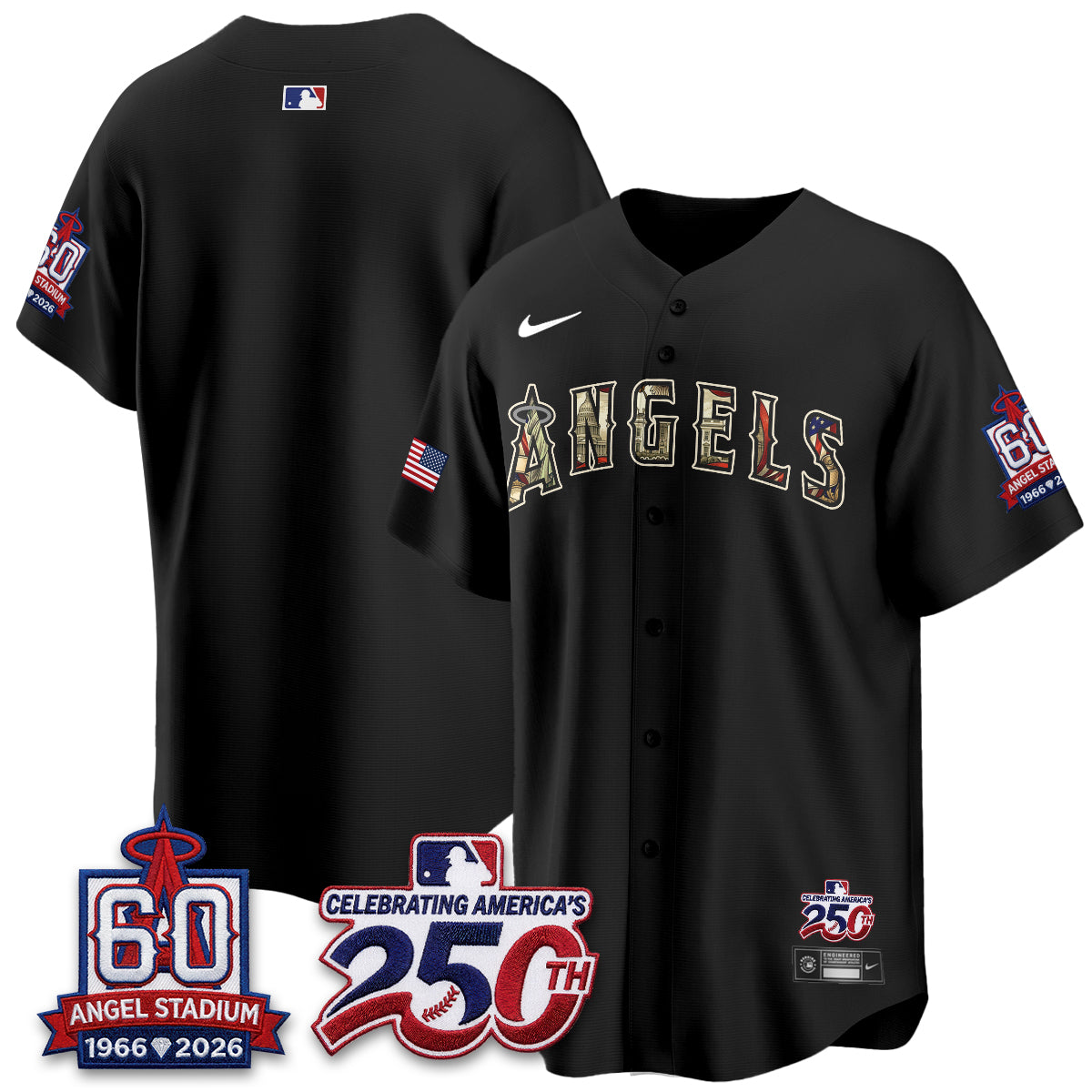 LAA 2026 Independence Day USA Vapor Limited Jersey - Stitched