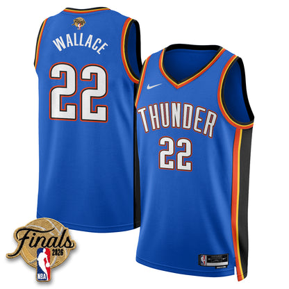 OKC 2026 NBA Western Conference Champions Vapor Jersey V2- Stitched