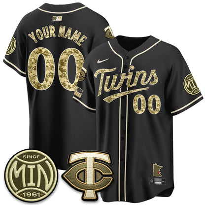MIN 2026 Armed Forces Day Custom Jersey  - Stitched