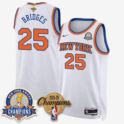 New York Knicks 2026 Basketball Champions Special Edition Vapor Jersey V2- Stitched
