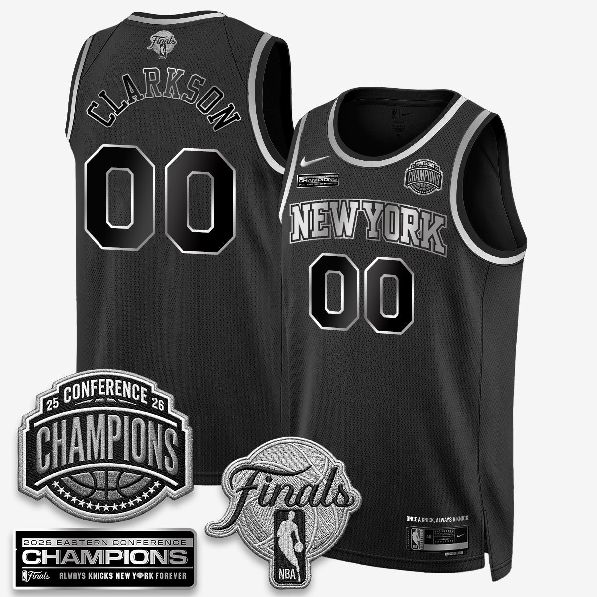 NYK 2026 NBA Eastern Conference Champions Vapor Special Edition Jersey - Stitched(1)