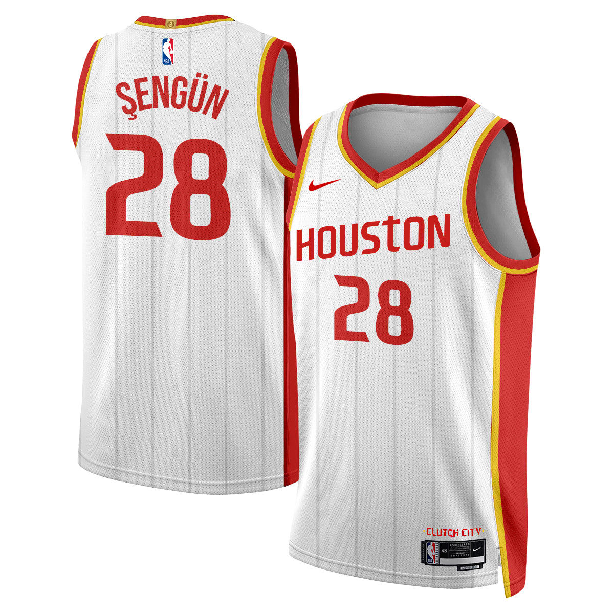 Houston Rockets 2026 “Icon Edition” Vapor Jersey -Stitched