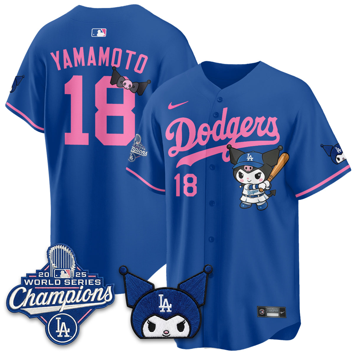 LAD Kuromi Edition Vapor Jersey - Stitched (2)