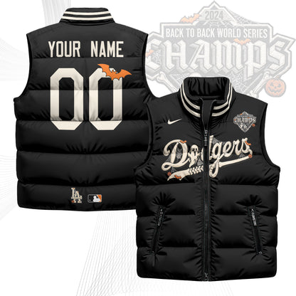 LAD Halloween 2026 Unisex Custom Puffer Vest - Printed