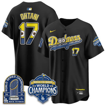Los Angeles Dodgers x Yellow Capsules Vapor Jersey - Stitched