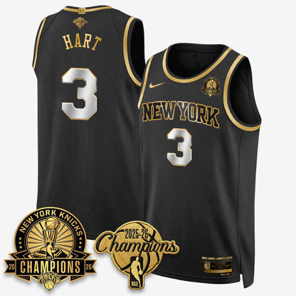 New York Knicks 2026 Basketball Champions Special Edition Vapor Jersey V2- Stitched