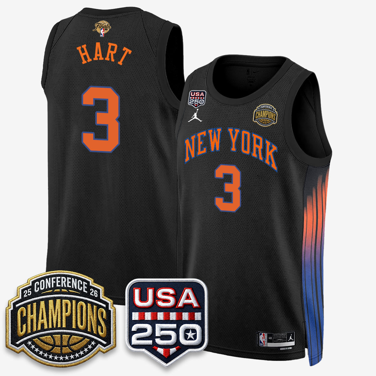 NYK 2026 NBA Eastern Conference Champions City Edition Jersey - Stitched