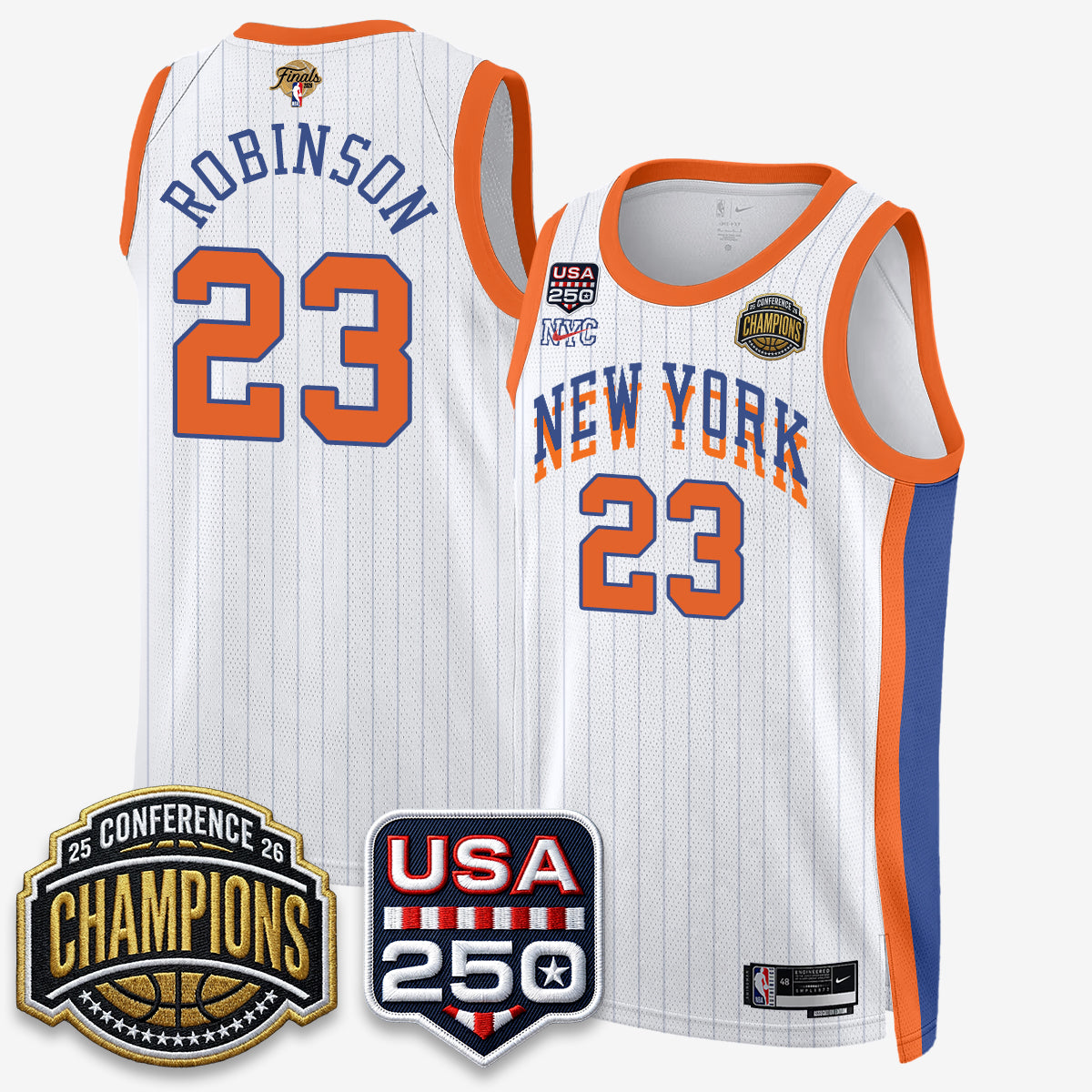 NYK 2026 NBA Eastern Conference Champions City Edition Jersey - Stitched
