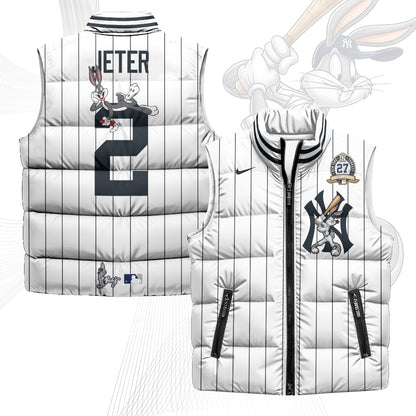 NYY Edition Unisex Puffer Vest - Printed