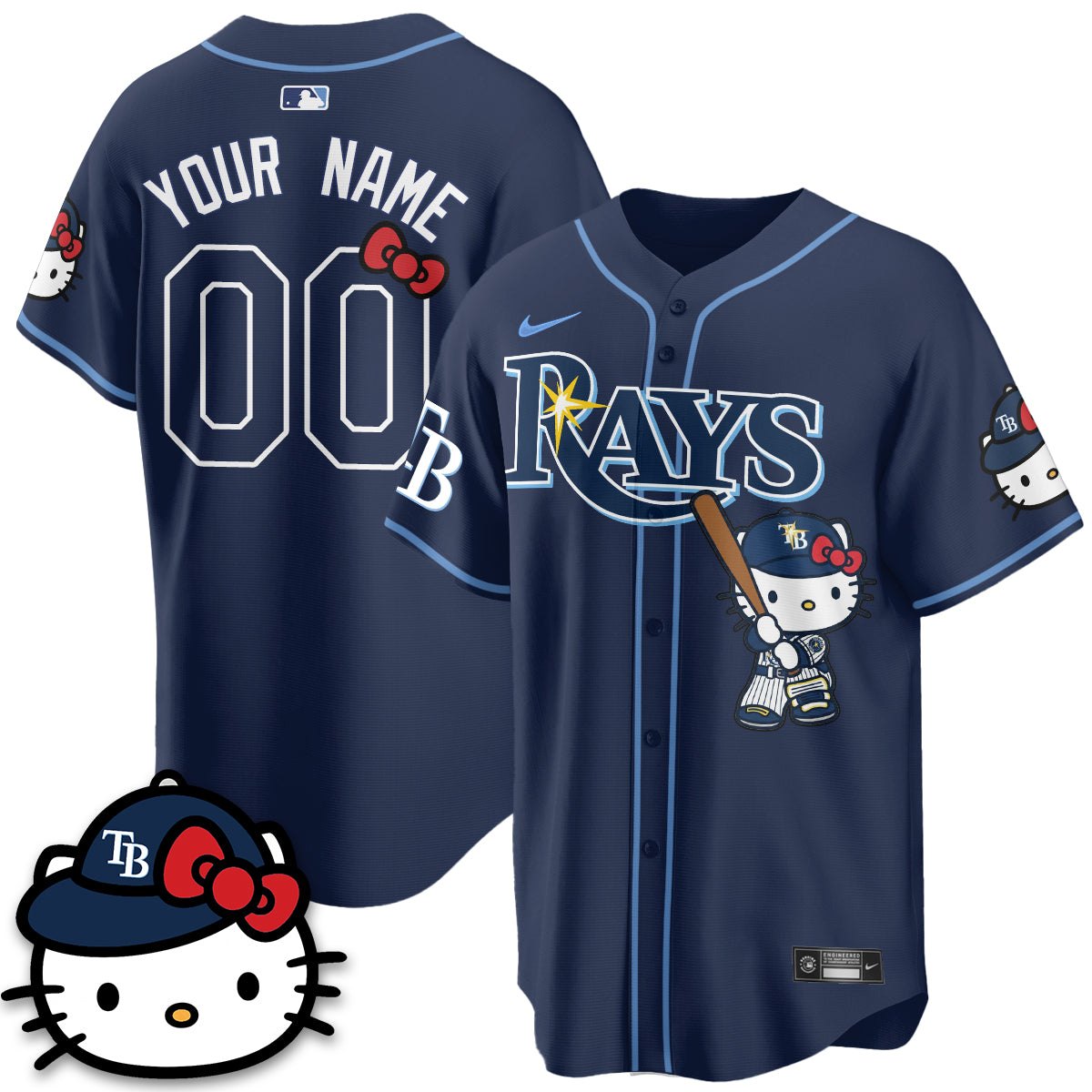 TB x Meow KT Edition Vapor Limited Custom Jersey - Stitched