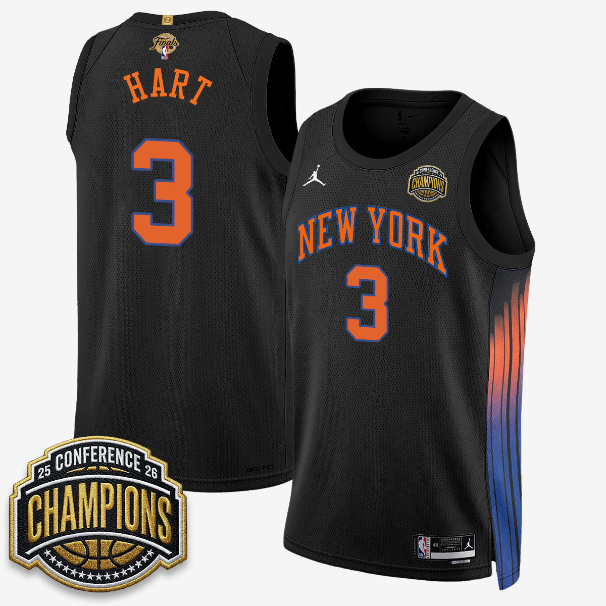 New York Knicks 2026 NBA Finals City Edition Jersey V3- Stitched