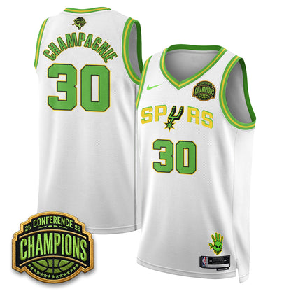 SAS 2026 Basketball Finals Alien Style Vapor Jersey - Stitched