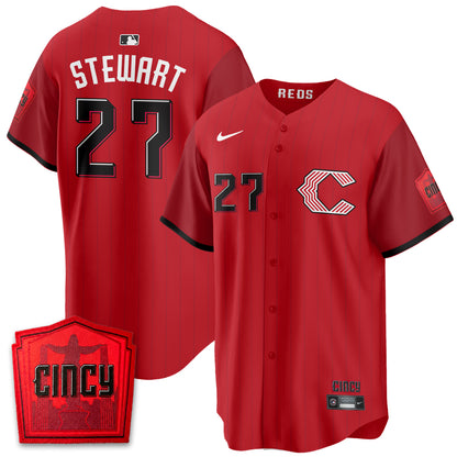 CIN 2026 City Connect Limited Premier Vapor Jersey - All Stitched
