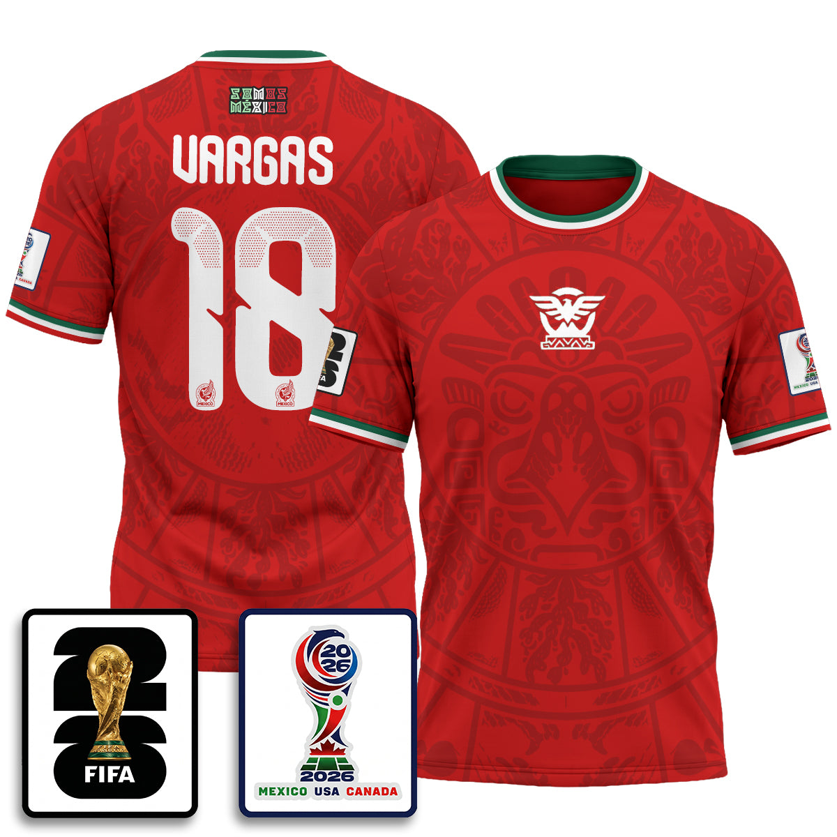 Mexico WC 2026 Fan Gear Version Jersey V2- Printed