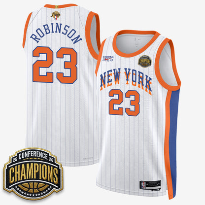 New York Knicks 2026 NBA Finals City Edition Jersey V3- Stitched