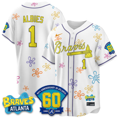 Atlanta Braves x SBSP Limited Vapor Jersey- Stitched