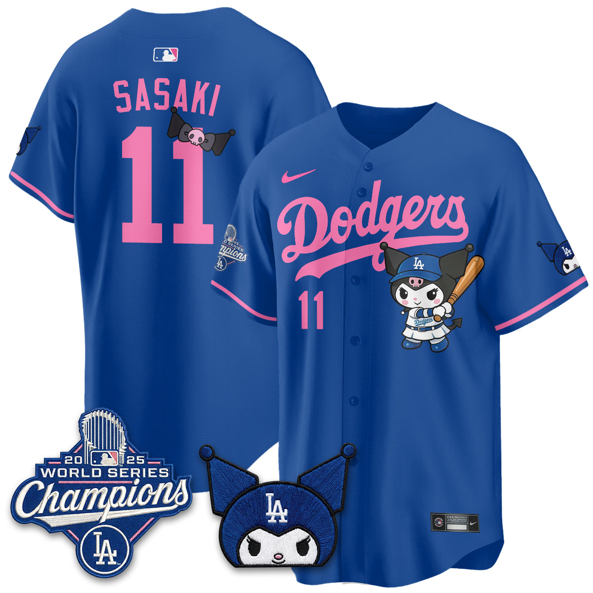 LAD Kuromi Edition Vapor Jersey - Stitched (2)