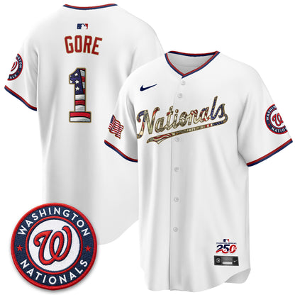 WSH 2026 Independence Day USA Vapor Jersey - Stitched