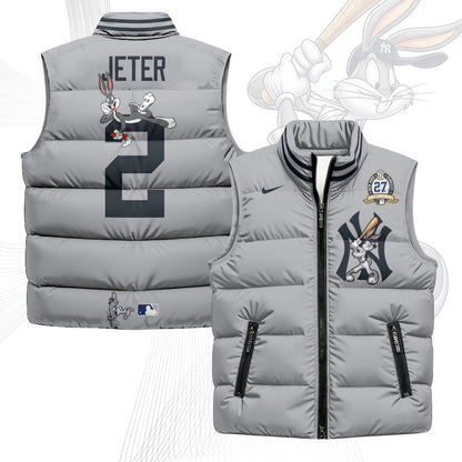 NYY Edition Unisex Puffer Vest - Printed