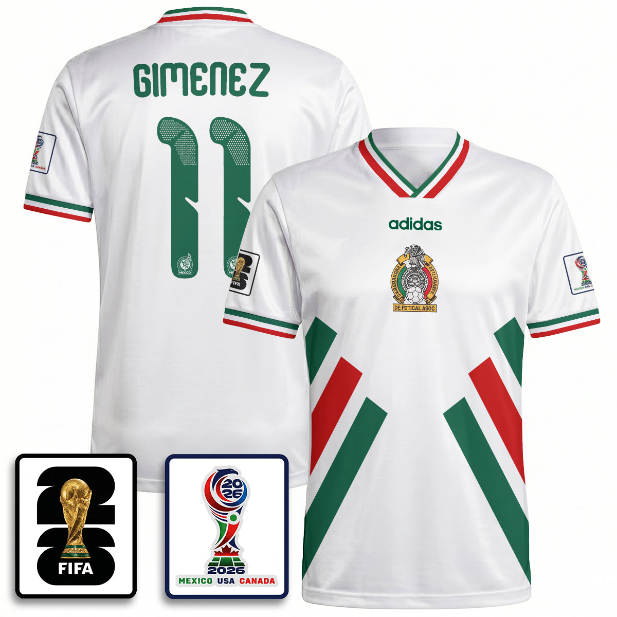 Mexico WC 2026 Fan Gear Version Jersey - Printed