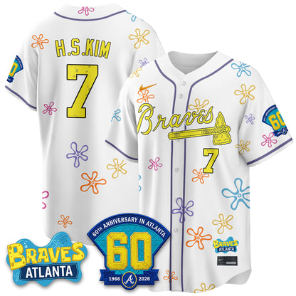 Atlanta Braves x SBSP Limited Vapor Jersey- Stitched