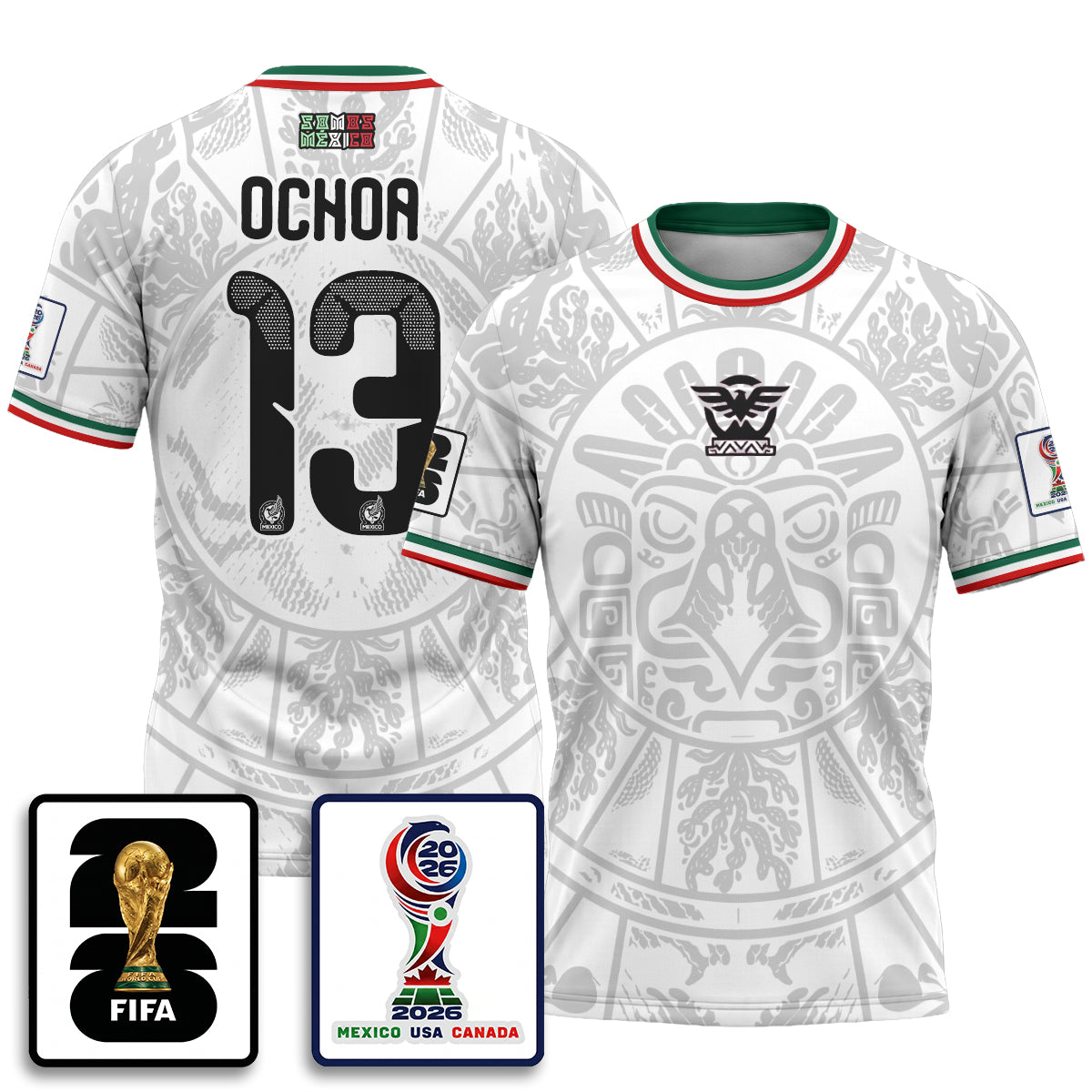 Mexico WC 2026 Fan Gear Version Jersey V2- Printed