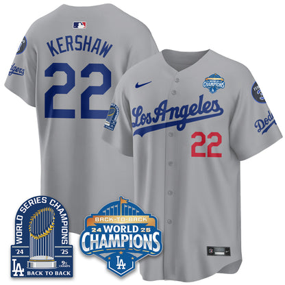 LAD Alternate  Vapor Limited Jersey - 9x Champs - All Stitched