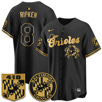 BAL Maryland Flag Vapor Limited Jersey - Stitched