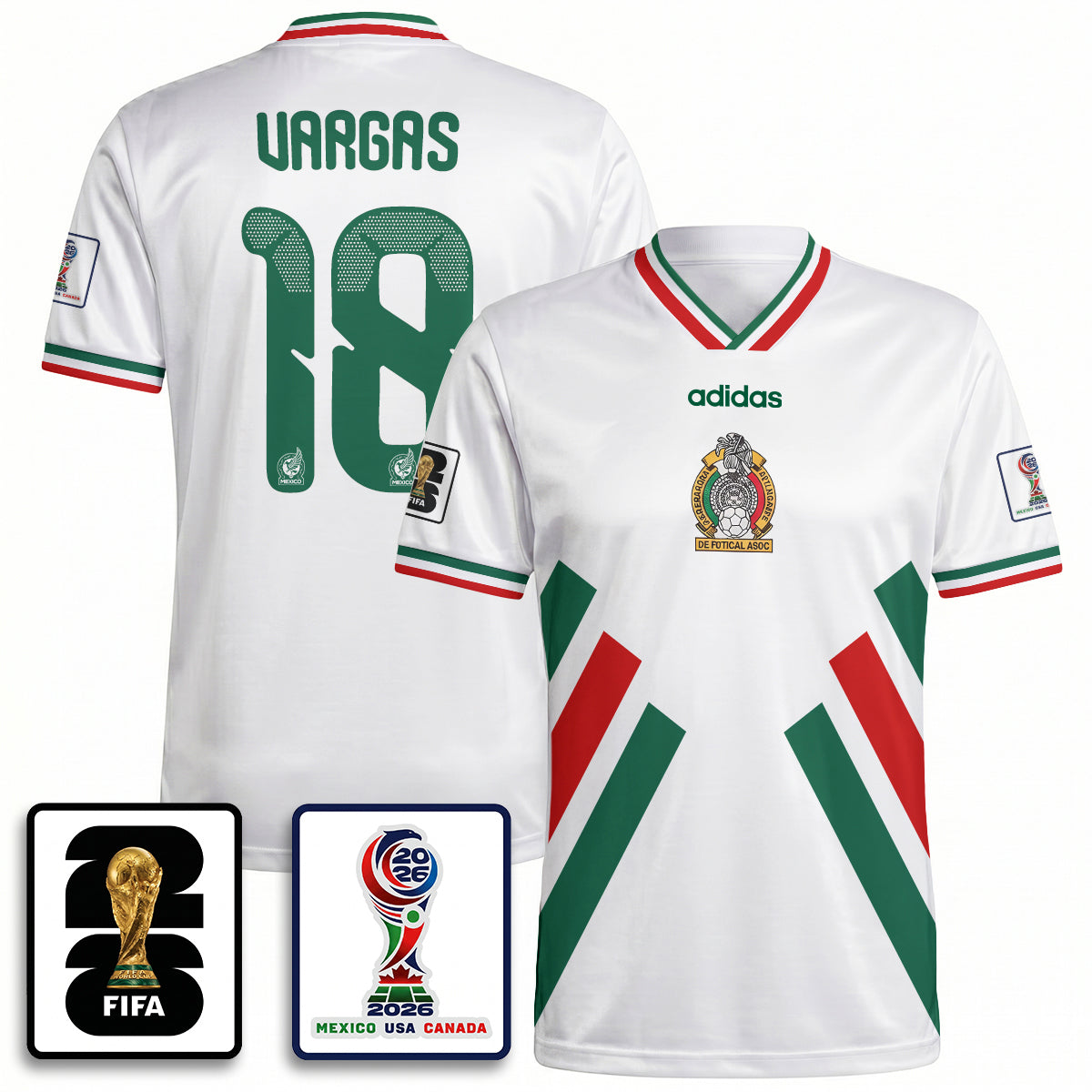 Mexico WC 2026 Fan Gear Version Jersey - Printed