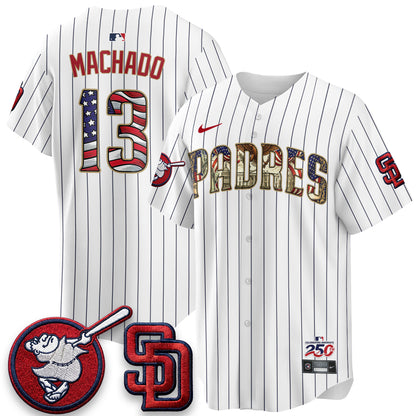 SD 2026 Independence Day USA Vapor Limited Jersey - Stitched