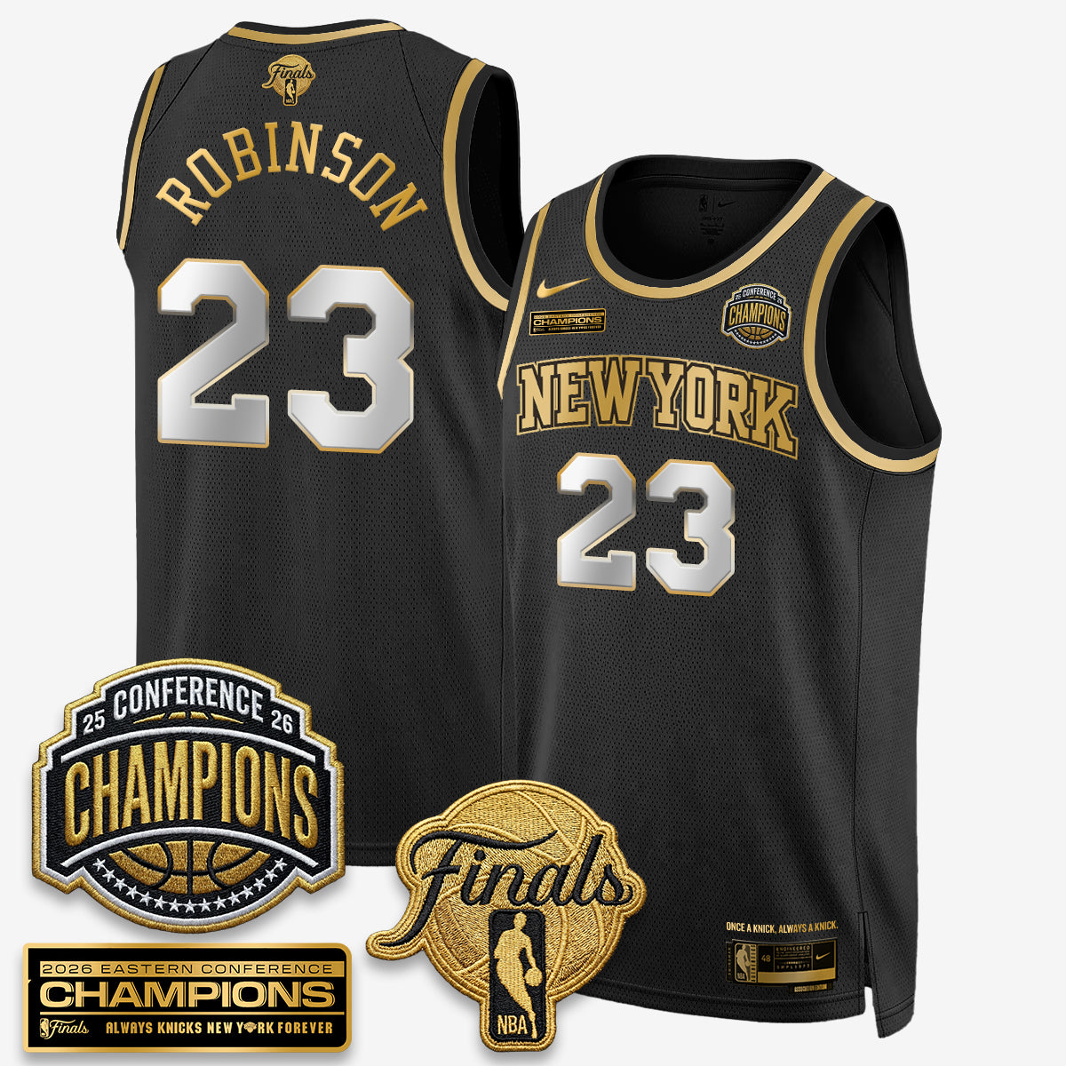 NYK 2026 NBA Eastern Conference Champions Vapor Special Edition Jersey - Stitched(1)
