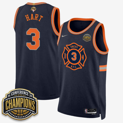 New York Knicks 2026 NBA Finals City Edition Jersey V3- Stitched