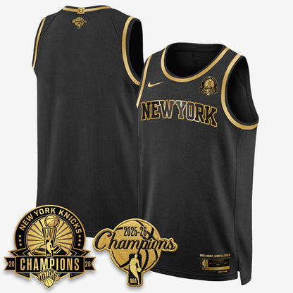 New York Knicks 2026 Basketball Champions Special Edition Vapor Jersey V2- Stitched