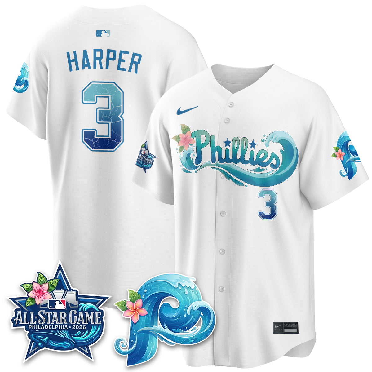 PHI Aloha Spirit Vapor Limited Jersey - Stitched