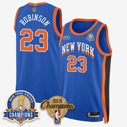 New York Knicks 2026 Basketball Champions Special Edition Vapor Jersey V2- Stitched