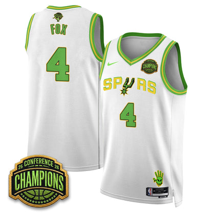SAS 2026 Basketball Finals Alien Style Vapor Jersey - Stitched