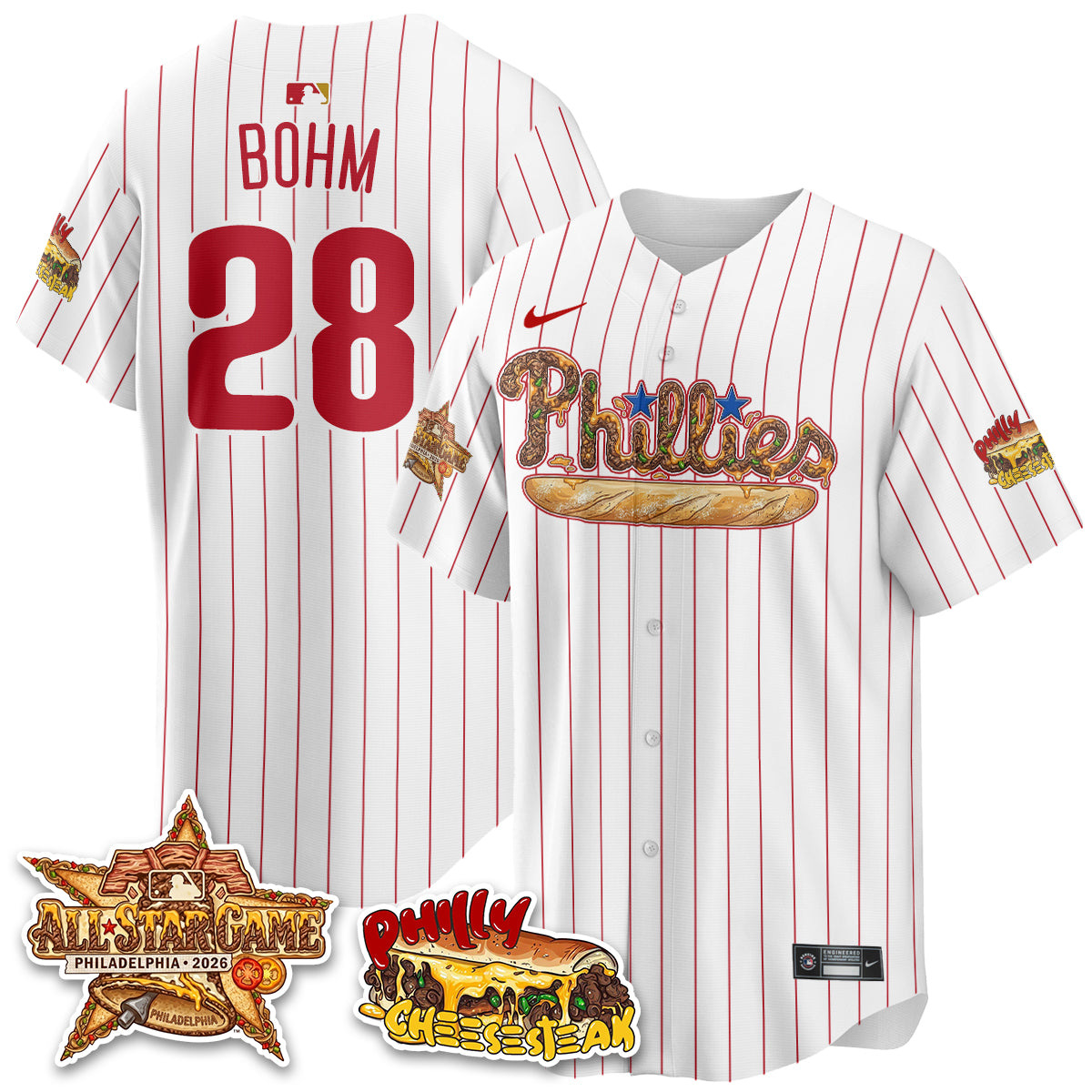 PHI Cheesesteak Edition Vapor Limited Jersey - Stitched