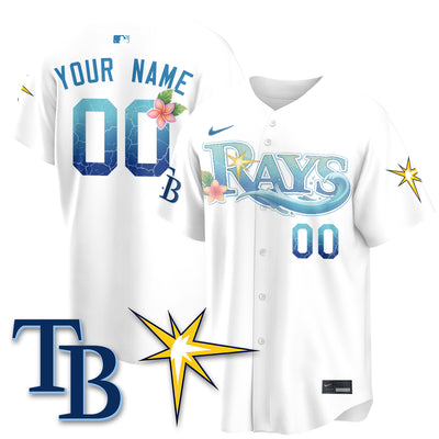 Tampa Bay Rays Aloha Spirit Vapor Limited Custom Jersey - Stitched