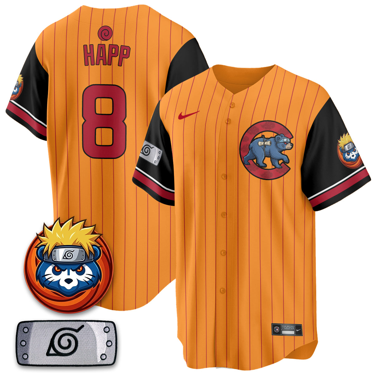 CHC Naruto Uzumaki Vapor Limited Jersey V2- Stitched