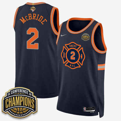 New York Knicks 2026 NBA Finals City Edition Jersey V3- Stitched