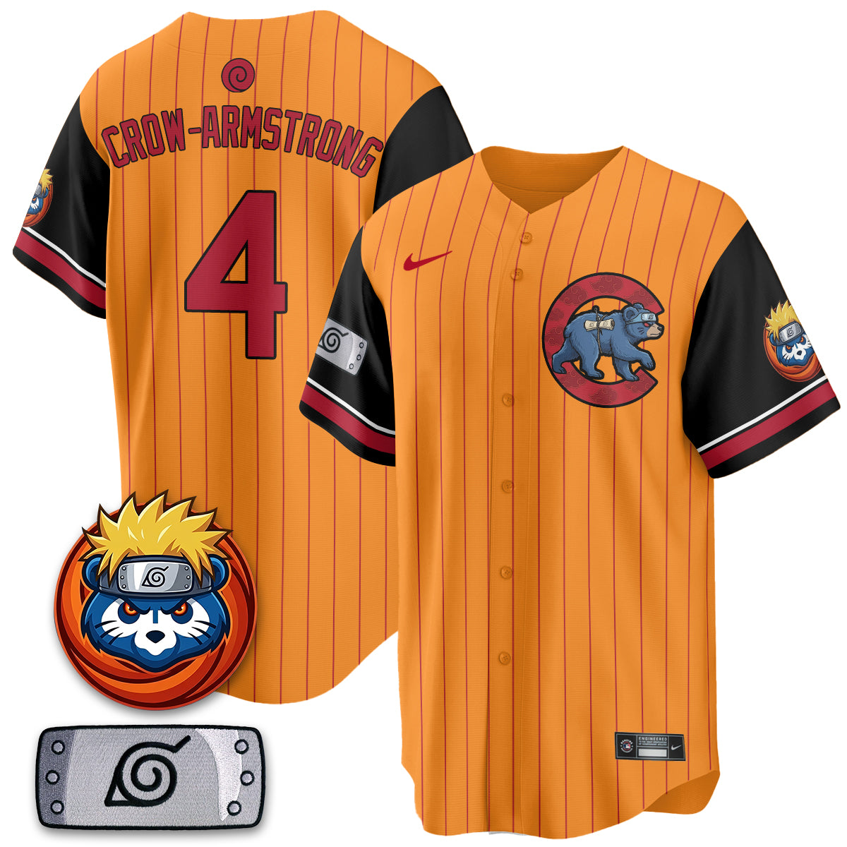 CHC Naruto Uzumaki Vapor Limited Jersey V2- Stitched