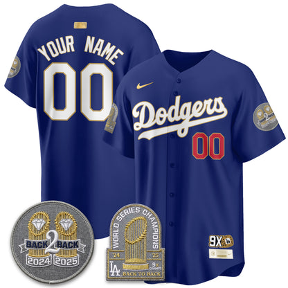 LAD Vapor Limited Custom Jersey - Back to Back Champion - All Stitched