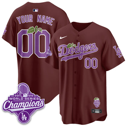 LAD Grape Edition Vapor Custom Jersey - Stitched