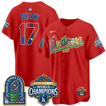 Los Angeles Dodgers x The Red Plumber Vapor Jersey - Printed