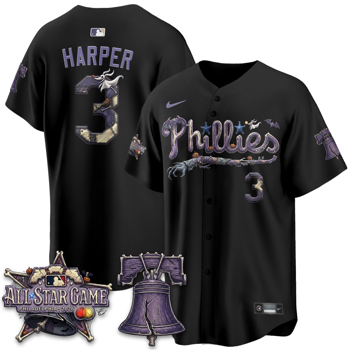 PHI Nightmare Edition Vapor Jersey - Printed